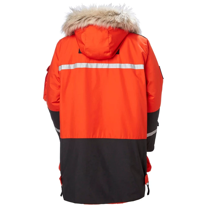 Helly Hansen Arctic Patrol Modular Parka Jakker Herre Rød Grå | PIZETJ-078