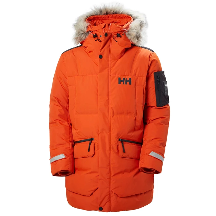 Helly Hansen Bouvet Parka Jakker Herre Rød Orange | ROTCPH-675