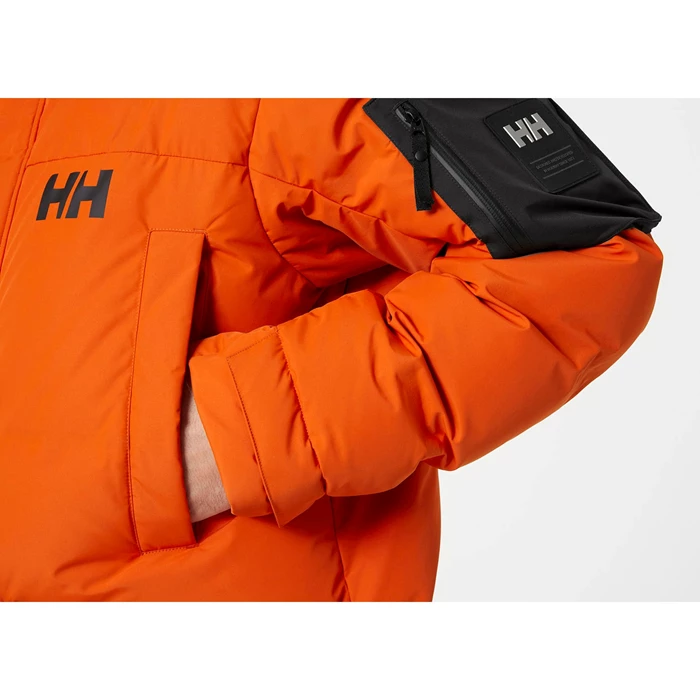 Helly Hansen Bouvet Parka Jakker Herre Rød Orange | ROTCPH-675