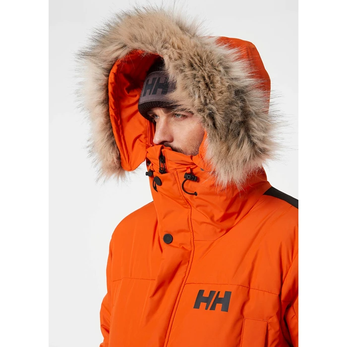 Helly Hansen Bouvet Parka Jakker Herre Rød Orange | ROTCPH-675