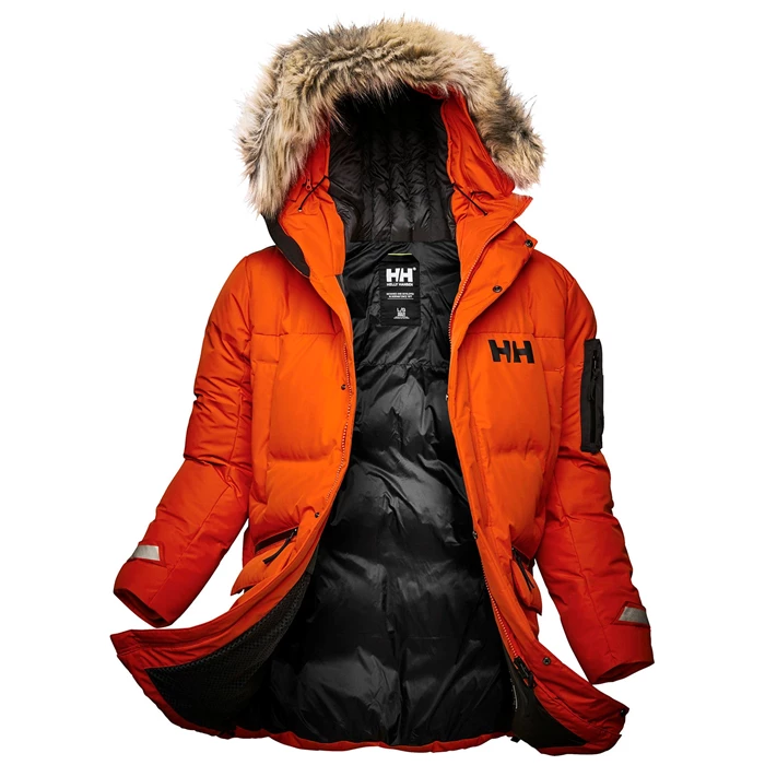 Helly Hansen Bouvet Parka Jakker Herre Rød Orange | ROTCPH-675