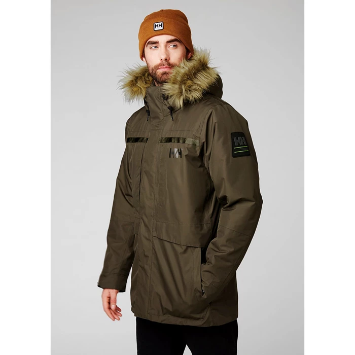 Helly Hansen Coastal 2 Parka Jakker Herre Grå | WELXZI-604