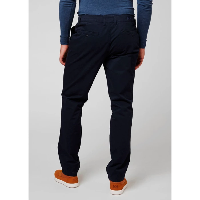 Helly Hansen Crew Chinos Casual Bukser Herre Mørkeblå | HXMFTY-468