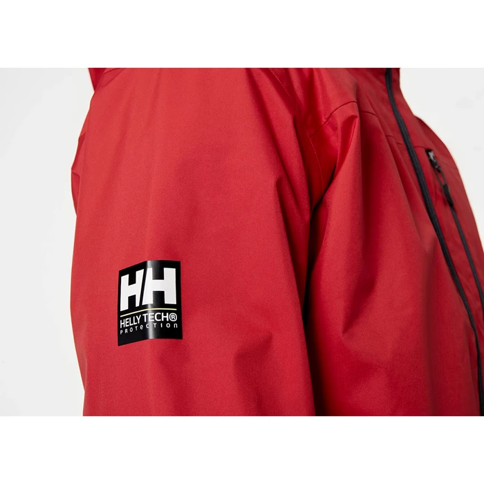 Helly Hansen Crew Hætte Mellemlag Casual Jakker Herre Rød | UAITRF-164