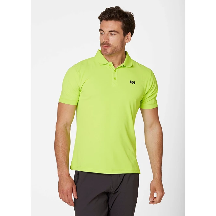 Helly Hansen Driftline Polo Shirt Herre Lysegrøn | FZYMWH-985