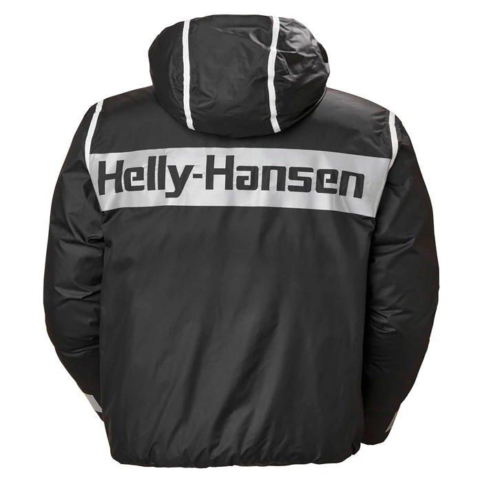 Helly Hansen Hh Arc Reversible Puffer Casual Jakker Herre Sort | HJODYM-913