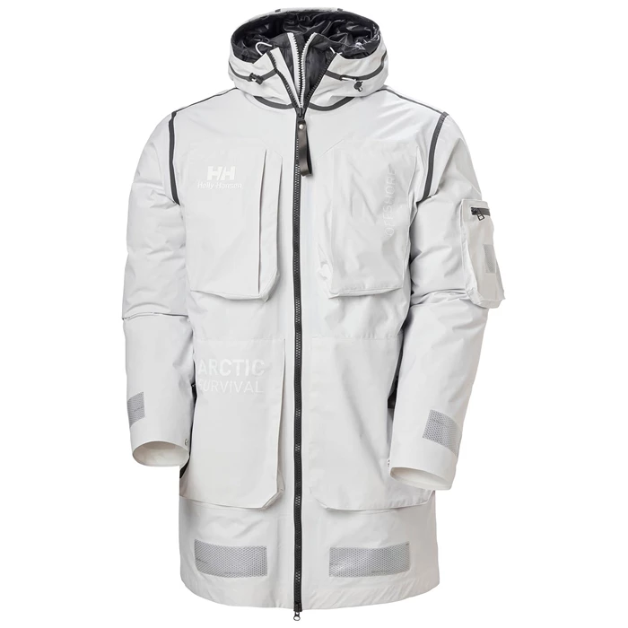 Helly Hansen Hh Arc Survival 3 In 1 Parka Jakker Herre Grå | SDHBZI-562