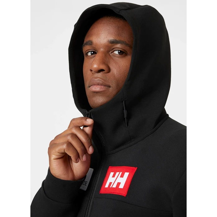 Helly Hansen Hp Ocean Fz Casual Jakker Herre Sort | PYQEKF-206