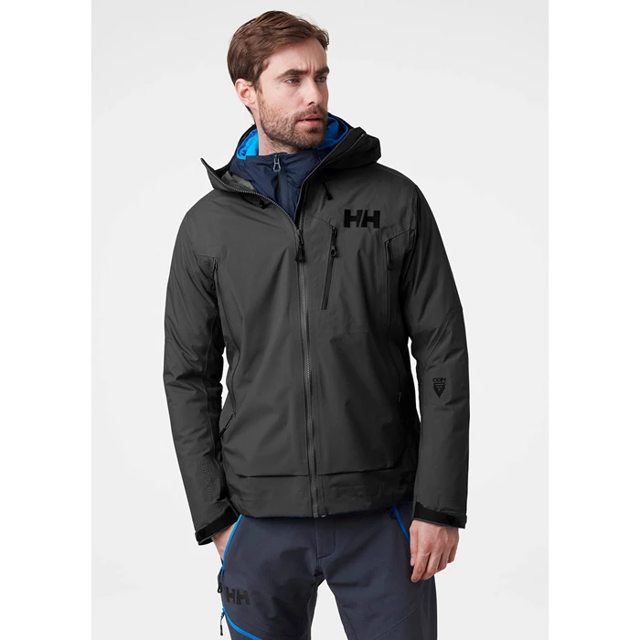 Helly Hansen Odin 9 Worlds 2.0 Udendørs Jakker Herre Sort | UCOELW-954