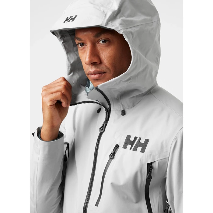 Helly Hansen Odin 9 Worlds Infinity Udendørs Jakker Herre Grå | ZUQLKI-258