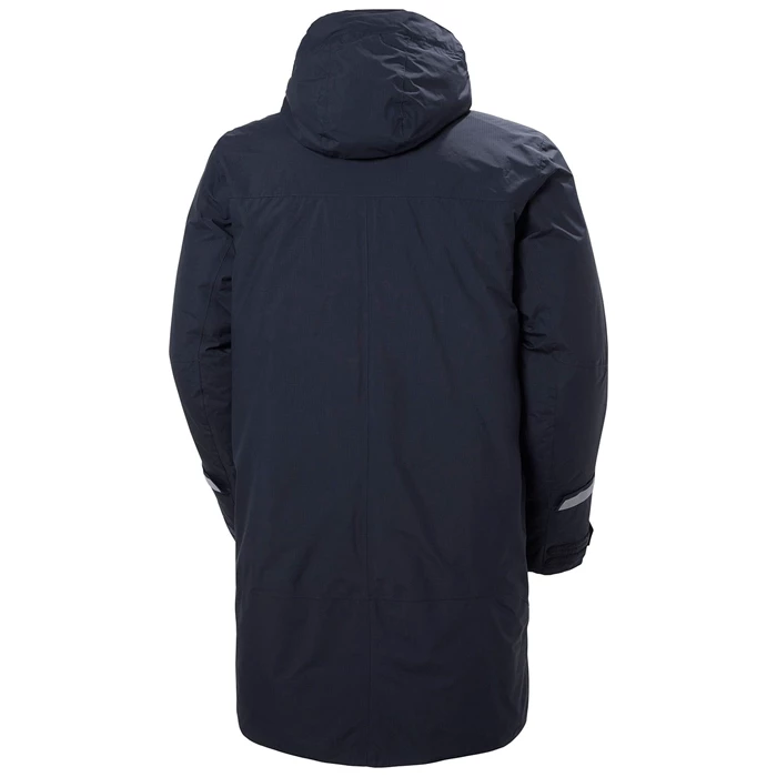 Helly Hansen Rwb Parka Jakker Herre Mørkeblå | CEGVRD-065