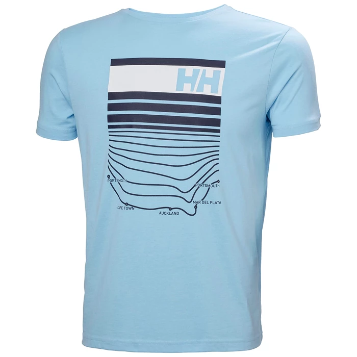 Helly Hansen Shoreline T Skjorte Herre Blå | NRTBZC-087