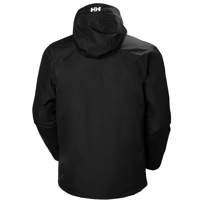 Helly Hansen Squamish Cis Regnjakker Herre Sort | VOBDCY-356