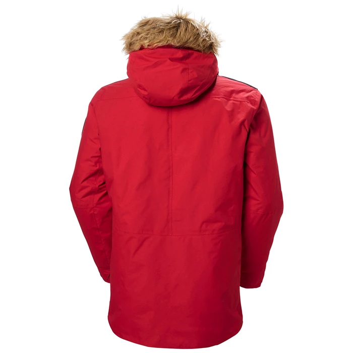 Helly Hansen Svalbard Parka Jakker Herre Rød | HXLBTP-783