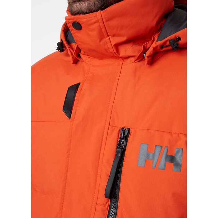 Helly Hansen Tromsoe Parka Jakker Herre Orange Rød | FRNXWB-501