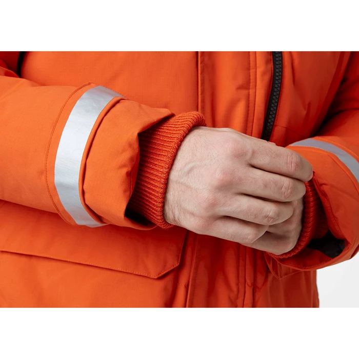 Helly Hansen Tromsoe Parka Jakker Herre Orange Rød | FRNXWB-501