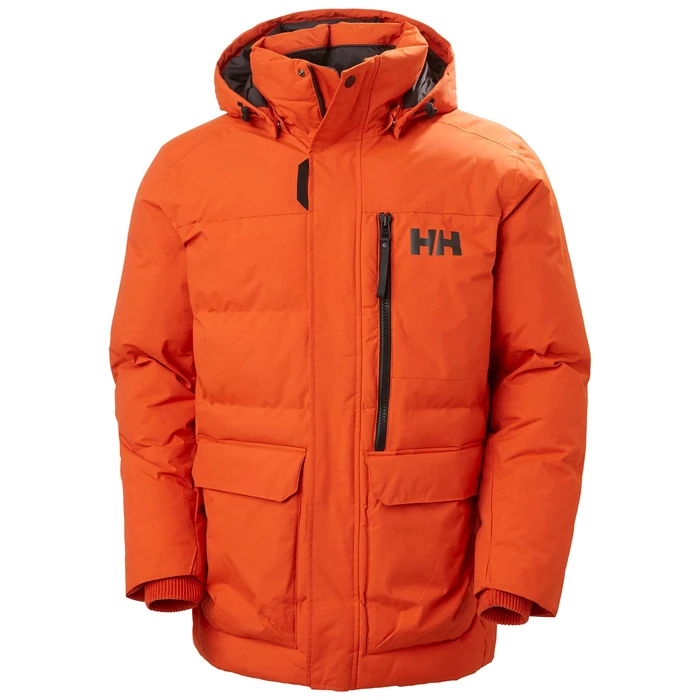 Helly Hansen Tromsoe Parka Jakker Herre Orange Rød | FRNXWB-501