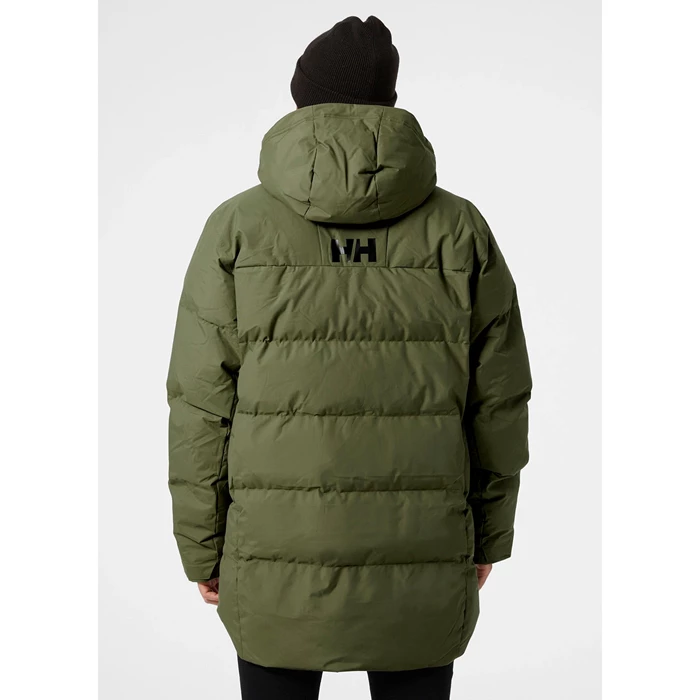 Helly Hansen Tromsoe Parka Jakker Herre Grå Grøn | LJQBIX-065