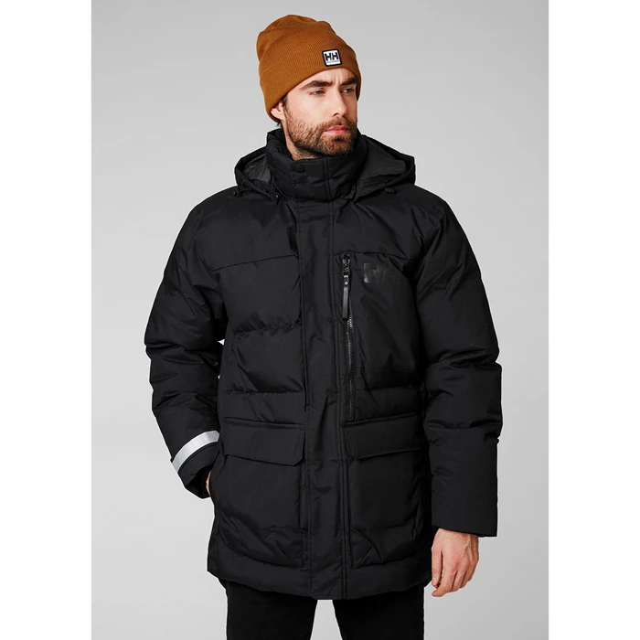 Helly Hansen Tromsoe Parka Jakker Herre Sort | OMRSXP-689