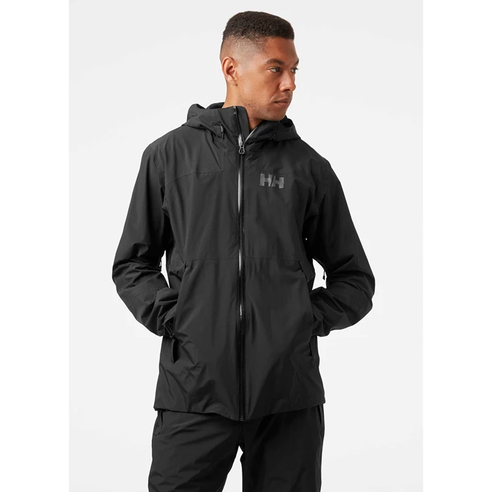 Helly Hansen Verglas 2l Ripstop Udendørs Jakker Herre Sort | QKFUCP-283