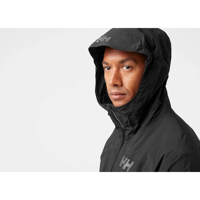 Helly Hansen Verglas 2l Ripstop Udendørs Jakker Herre Sort | QKFUCP-283