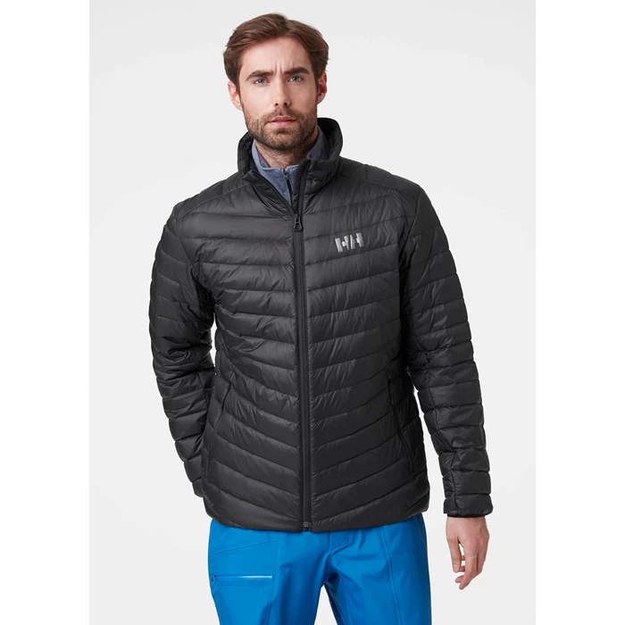 Helly Hansen Verglas Dunjakker Herre Sort | DWMSEH-364