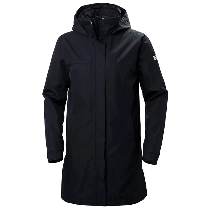 Helly Hansen W Aden Insulated Parka Jakker Dame Mørkeblå | VYOJBN-375