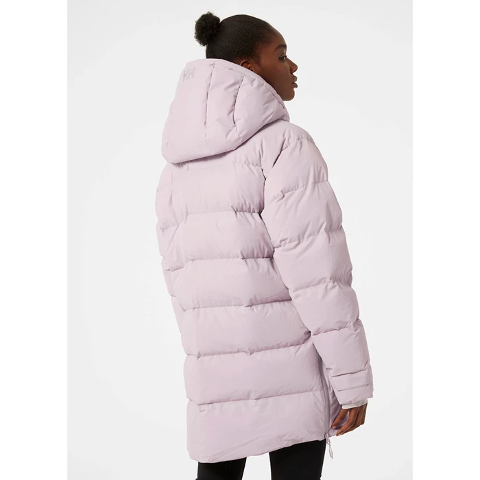 Helly Hansen W Aspire Puffy Parka Jakker Dame Hvide Lilla | GDEXYI-136