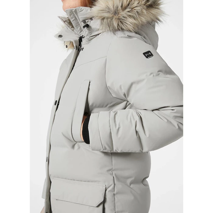 Helly Hansen W Bouvet Parka Jakker Dame Grå | SXLVUH-269