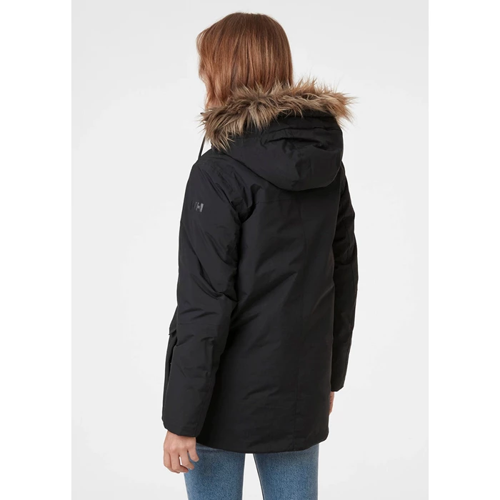 Helly Hansen W Classic Parka Jakker Dame Sort | NTASPR-049