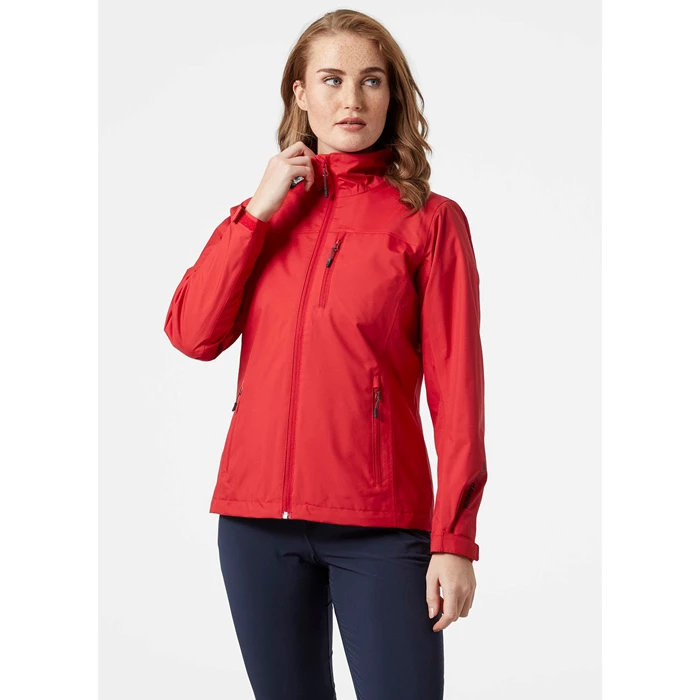 Helly Hansen W Crew Mellemlag Isolerede Jakker Dame Rød | SKABQC-412