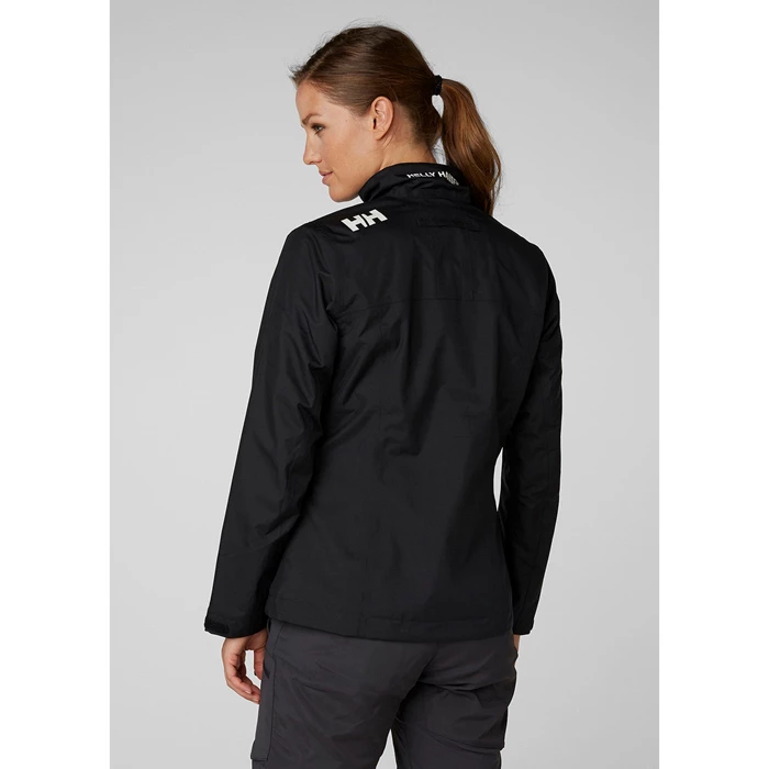 Helly Hansen W Crew Mellemlag Sejlerjakker Dame Sort | MYAJCU-186