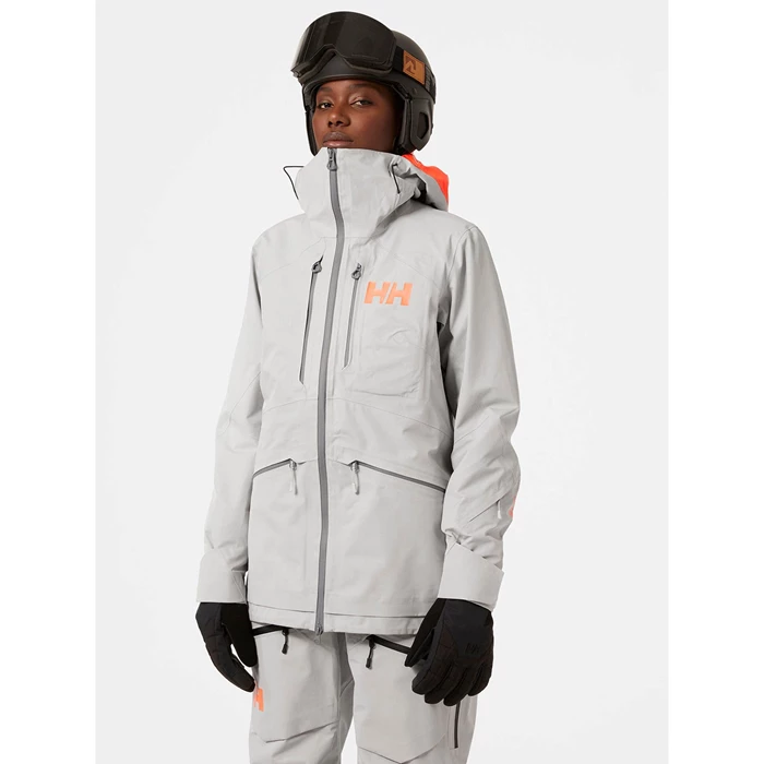 Helly Hansen W Elevation Infinity Jkt Skaljakker Dame Grå | FJWUGZ-046