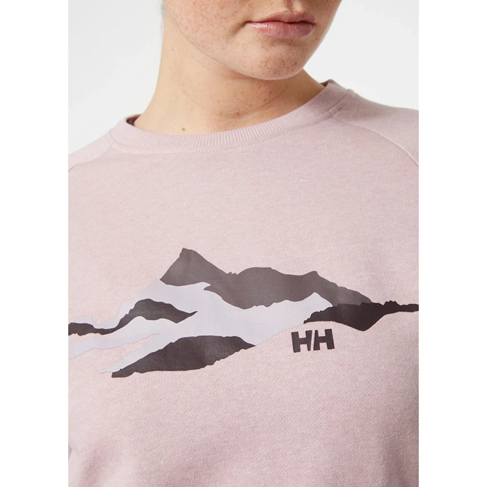 Helly Hansen W F2f Organic Bomulds Sweatshirts Dame Hvide | WCJLMX-421