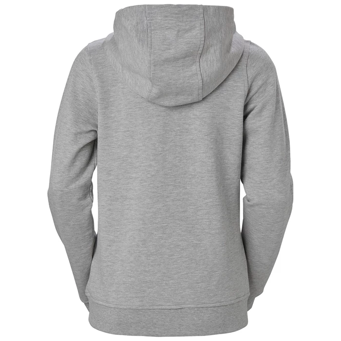 Helly Hansen W Hh Logo Hætte Sweatshirts Dame Grå | IJQZUK-534