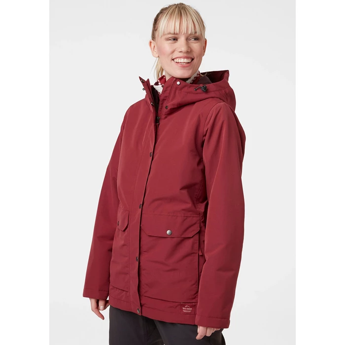 Helly Hansen W Hovin Insulated Vandrejakker Dame Lyserød | LUGXJA-319