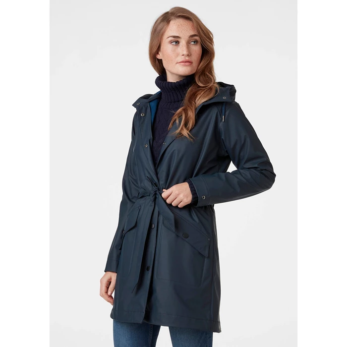 Helly Hansen W Kirkwall Ii Casual Frakker Dame Mørkeblå | EXLIWU-260