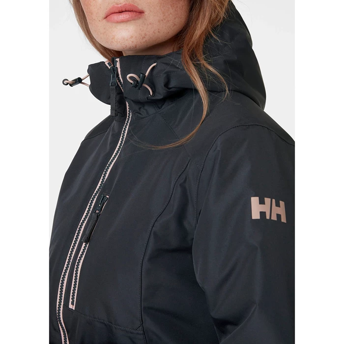 Helly Hansen W Long Belfast Vinter Parka Jakker Dame Grå | HKARVW-710