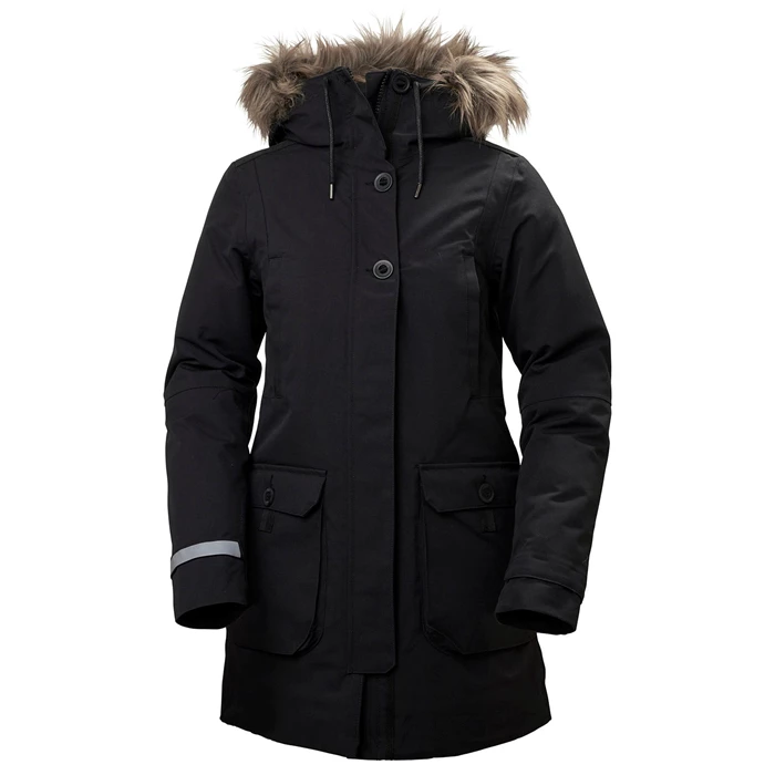 Helly Hansen W Longyear Ii Dunjakker Dame Sort | DPBILA-267