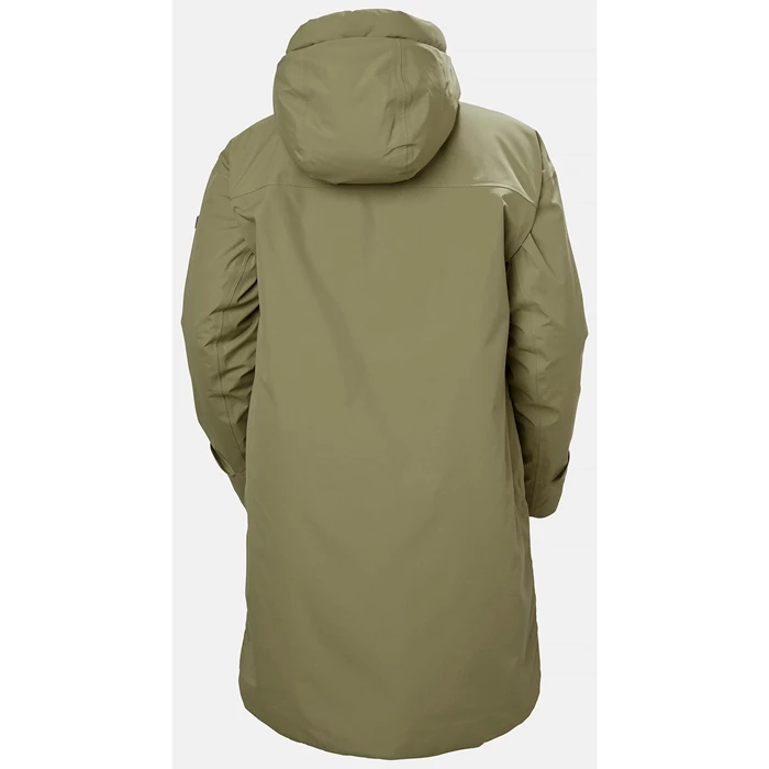 Helly Hansen W Maud Parka Jakker Dame Olivengrøn | UGVFNS-028