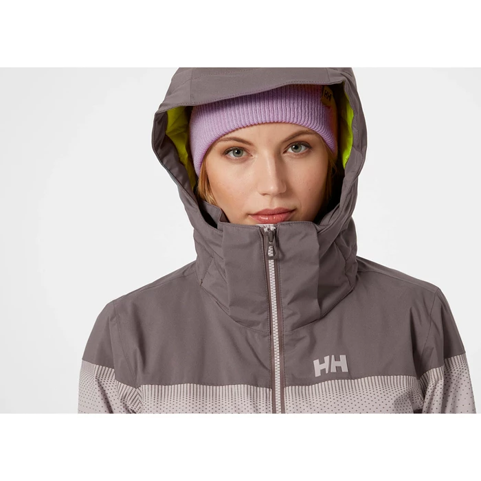 Helly Hansen W Motionista Lifaloft Insulated Skijakker Dame Grå | ILSGKF-376