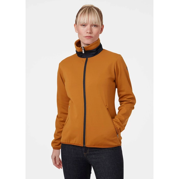 Helly Hansen W Naiad Fleecetrøjer Dame Brune | KSALZJ-264