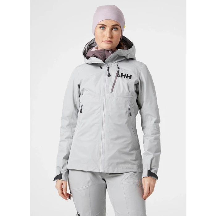 Helly Hansen W Odin Mountain Infinity 3l Udendørs Jakker Dame Grå | XDWCNZ-594