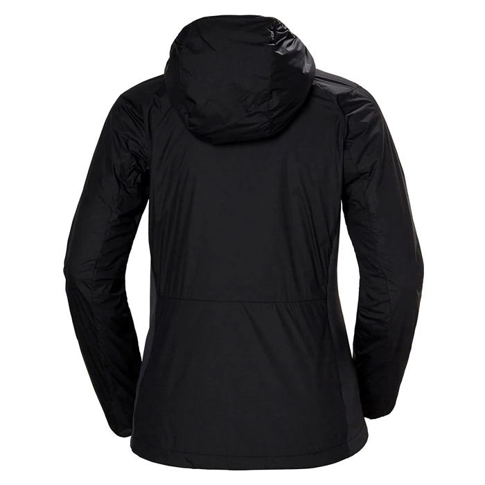 Helly Hansen W Odin Stretch Hætte Light In Udendørs Jakker Dame Sort | UFXPSH-943