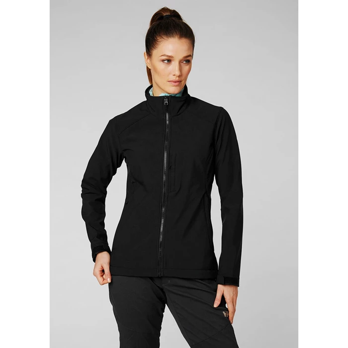 Helly Hansen W Paramount Soft Udendørs Jakker Dame Sort | ADCWFX-761