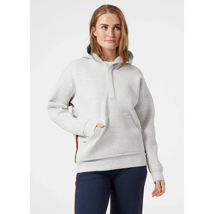 Helly Hansen W Rwbhooded Sweatshirts Dame Grå | EWZSJG-623