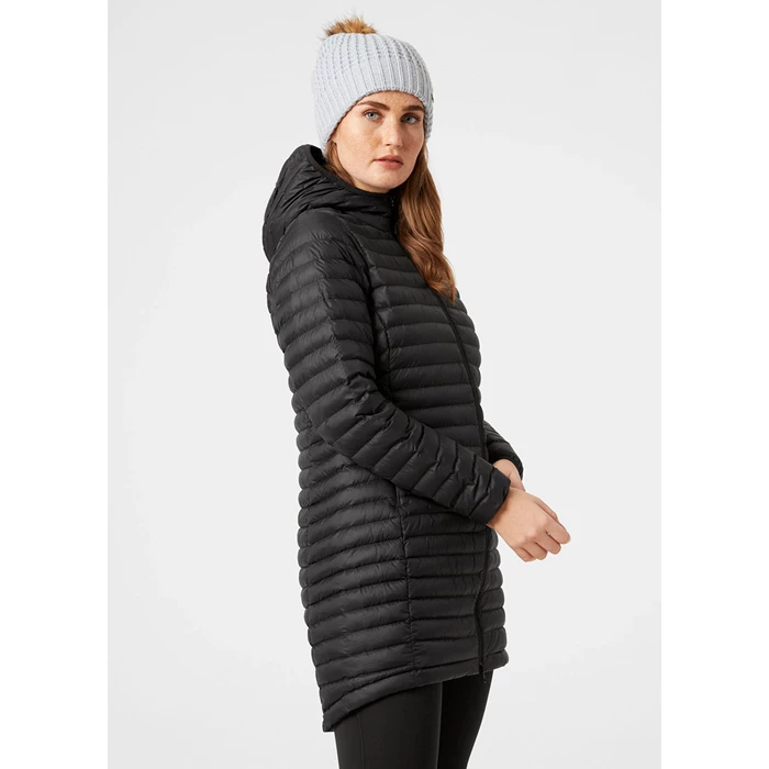 Helly Hansen W Sirdal Long Isolerede Jakker Dame Sort | SVPLJX-729