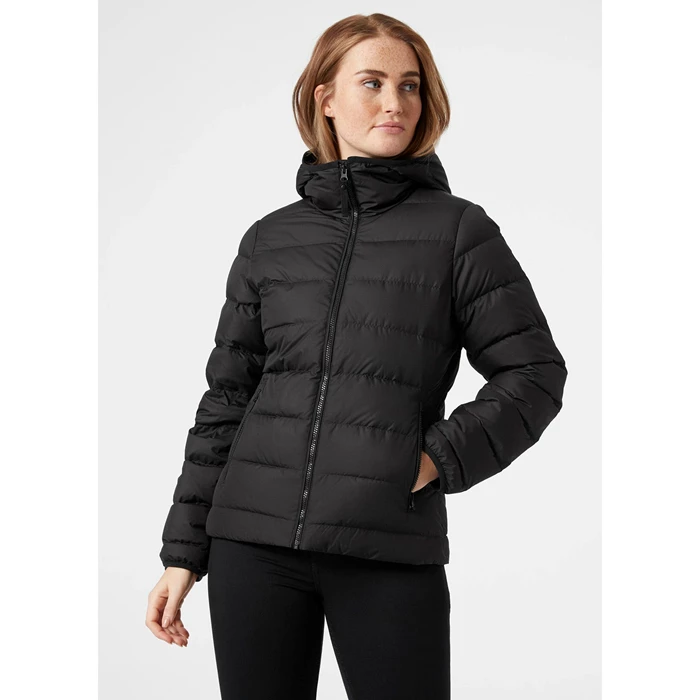 Helly Hansen W Svalbard Vinterjakker Dame Sort | ZKTOJV-732