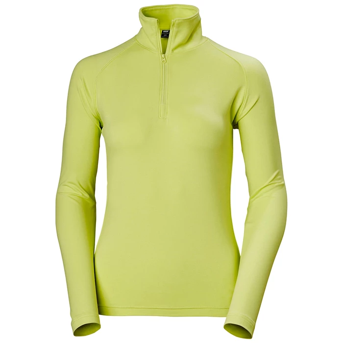 Helly Hansen W Verglas 1/2 Zip Up Skjorte Dame Gul | OZNEFY-524