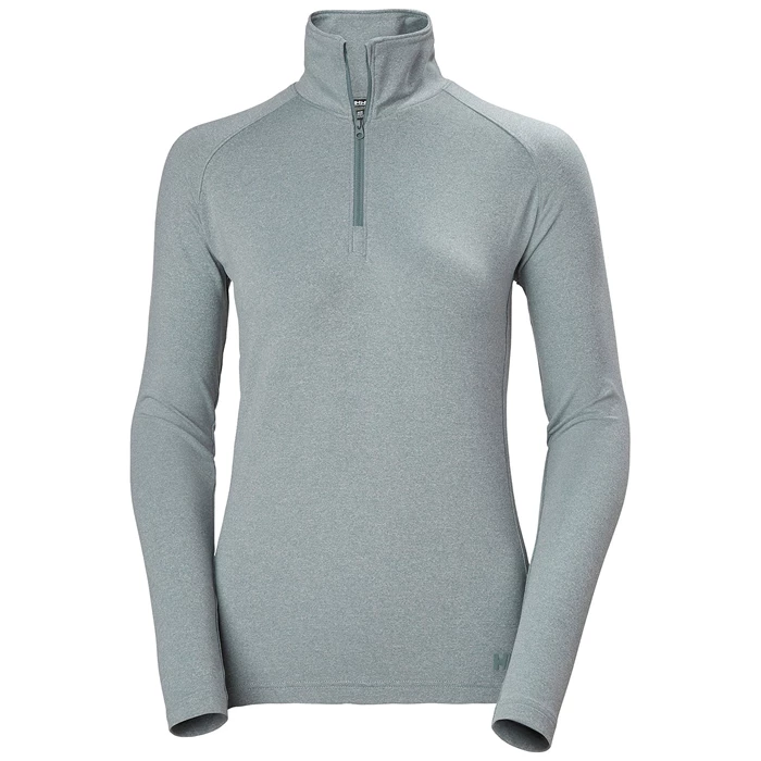 Helly Hansen W Verglas 1/2 Zip Up Skjorte Dame Grå | ZLTJIQ-920